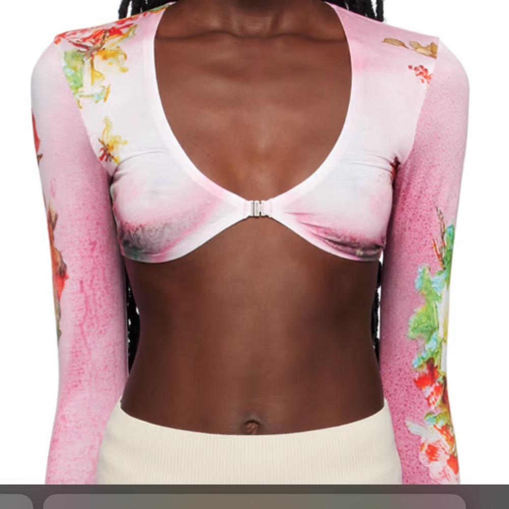 Women’s Jean Paul Gaultier Crop Leggings Set (worn once)